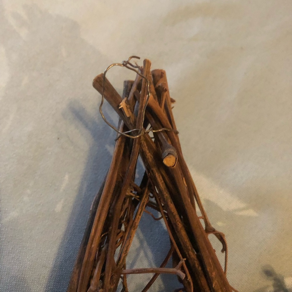 Rustic twig star - Picture 2 of 2
